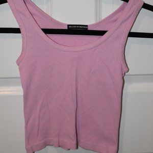 Brandy Melville pink tank top